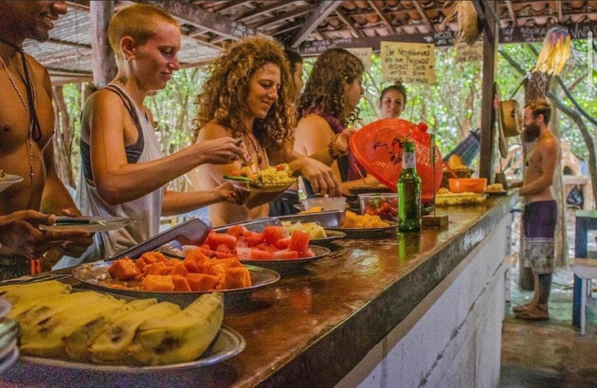 Lagarto Na Banana Hostel Praia de Pipa Ngoại thất bức ảnh