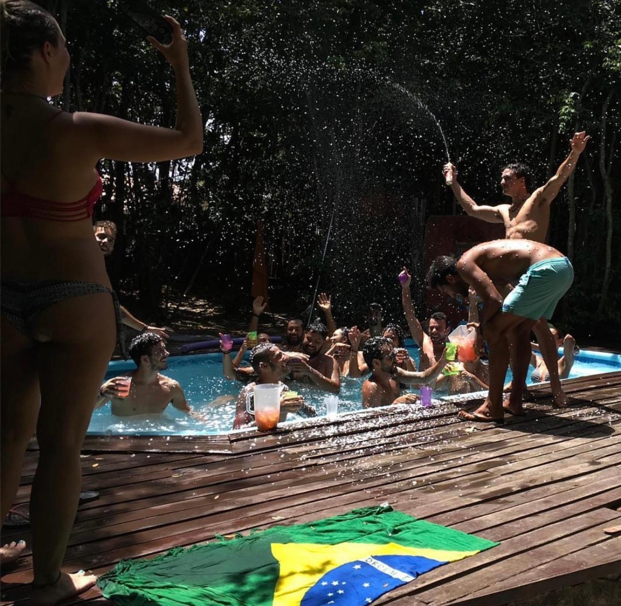 Lagarto Na Banana Hostel Praia de Pipa Ngoại thất bức ảnh