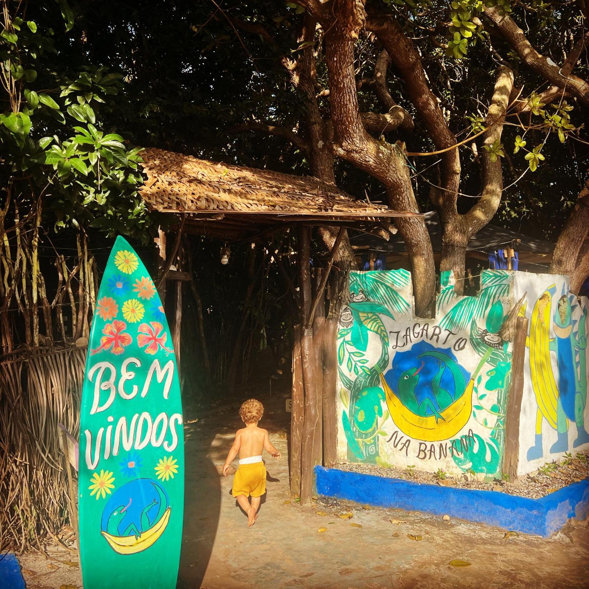 Lagarto Na Banana Hostel Praia de Pipa Ngoại thất bức ảnh