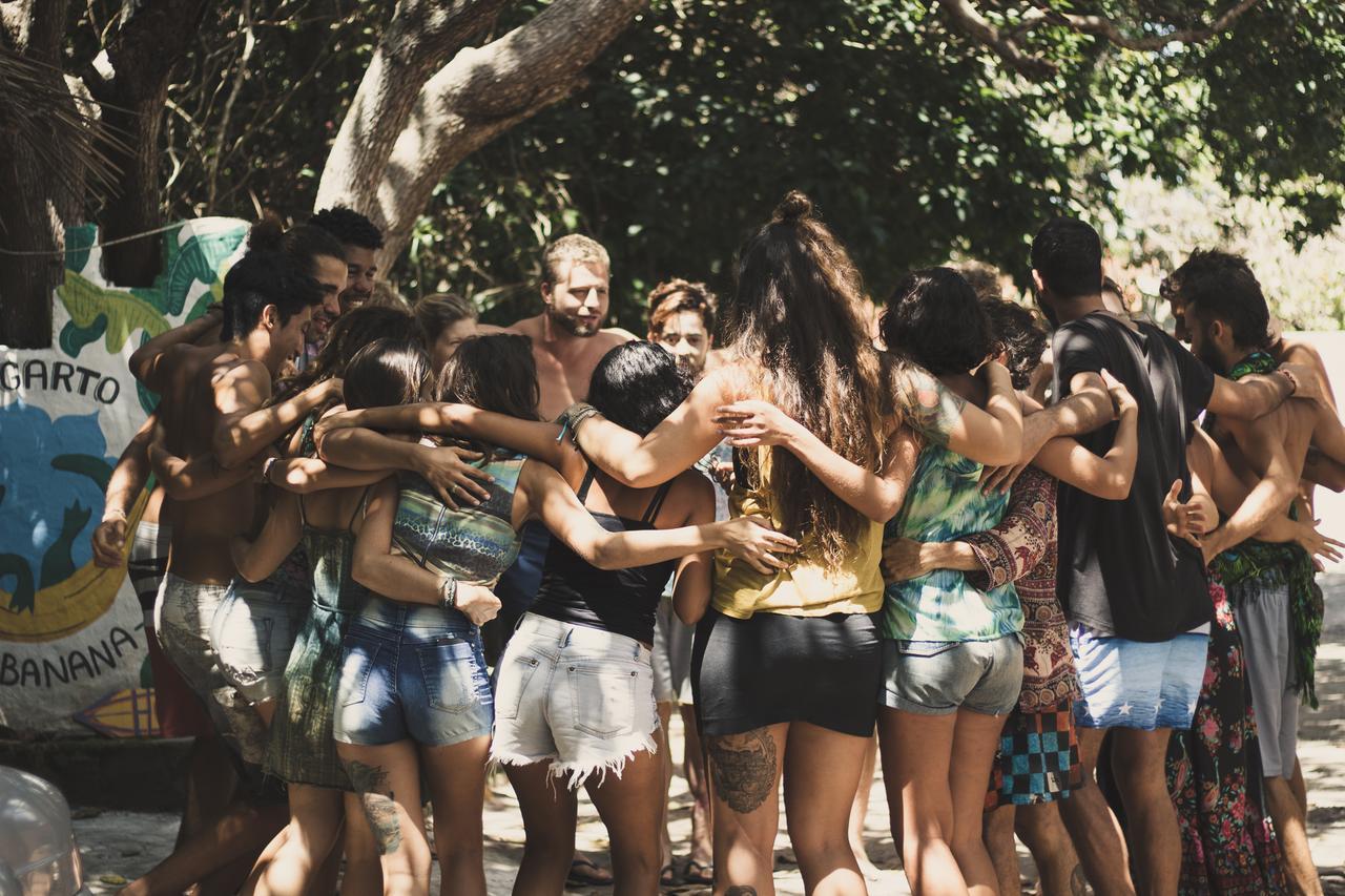 Lagarto Na Banana Hostel Praia de Pipa Ngoại thất bức ảnh