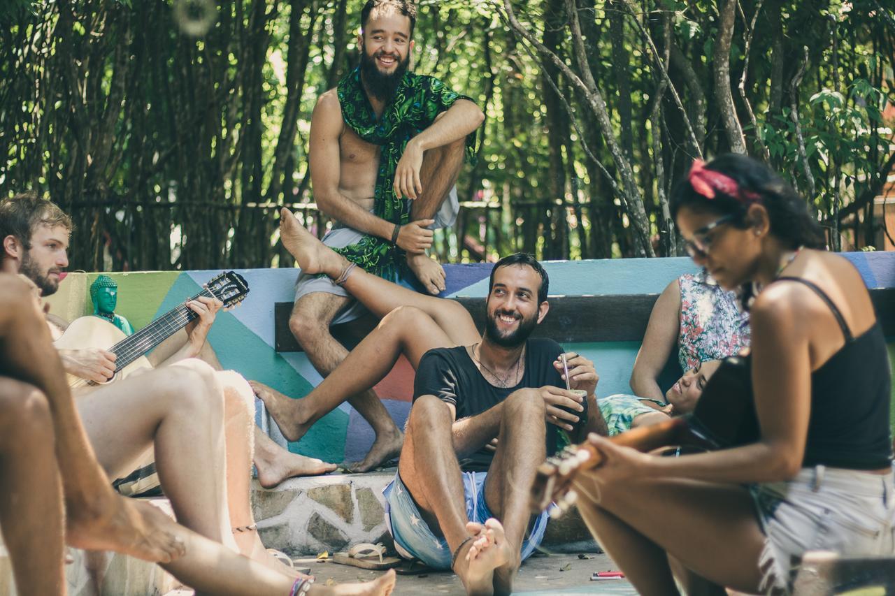 Lagarto Na Banana Hostel Praia de Pipa Ngoại thất bức ảnh