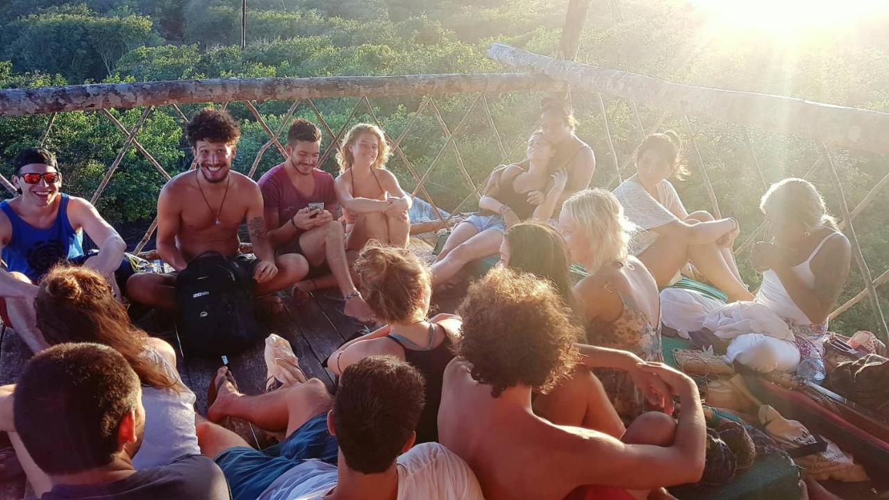 Lagarto Na Banana Hostel Praia de Pipa Ngoại thất bức ảnh