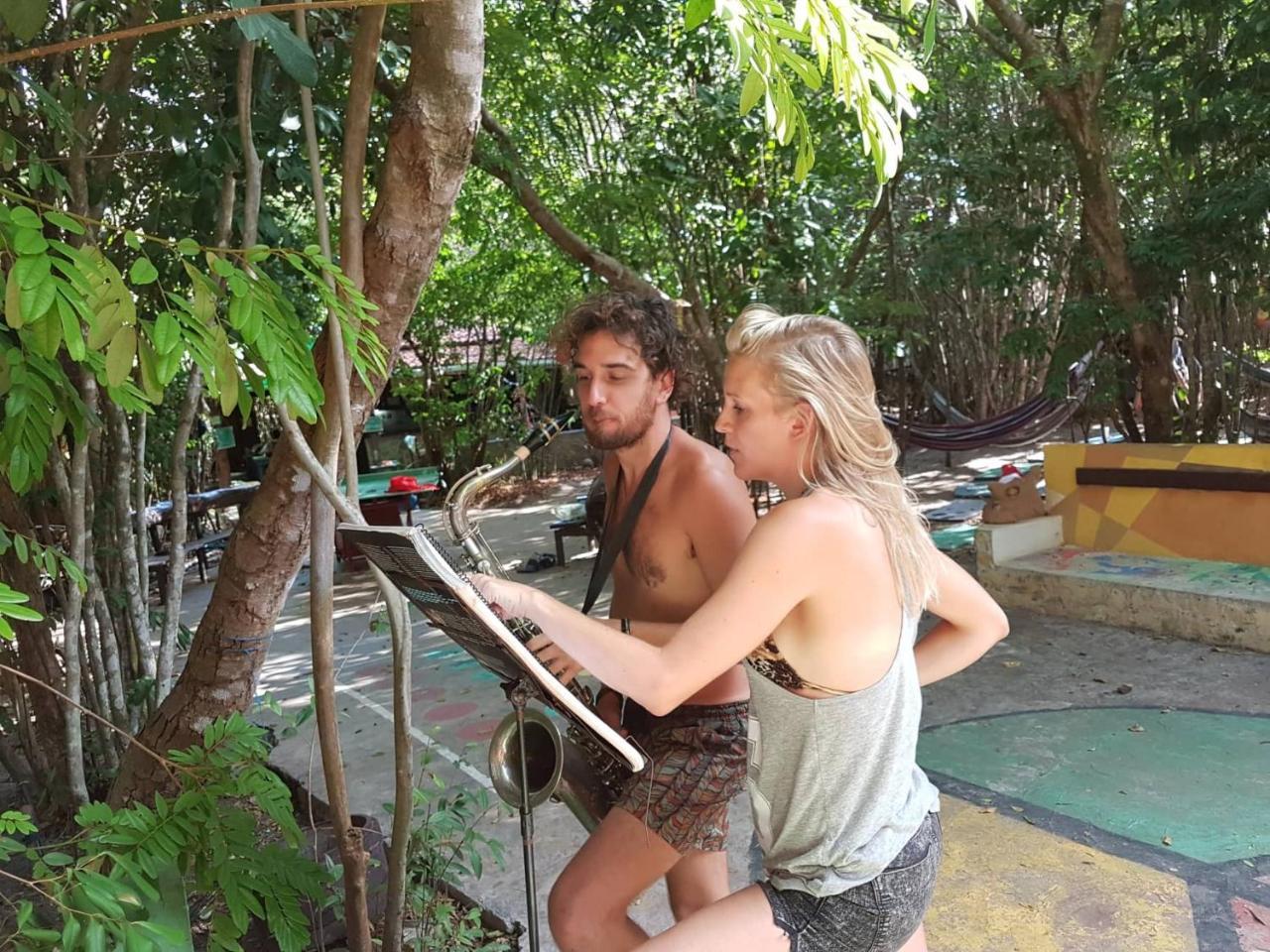 Lagarto Na Banana Hostel Praia de Pipa Ngoại thất bức ảnh